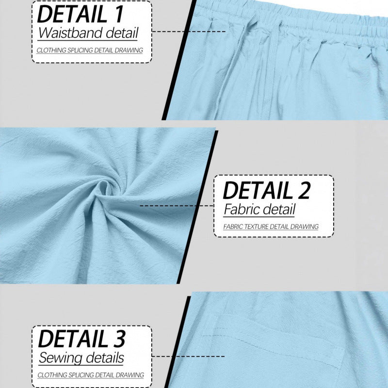 Pantalones de lino