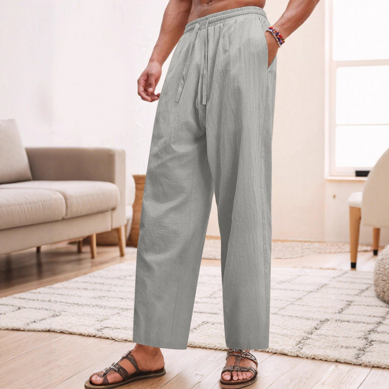 Pantalones de lino