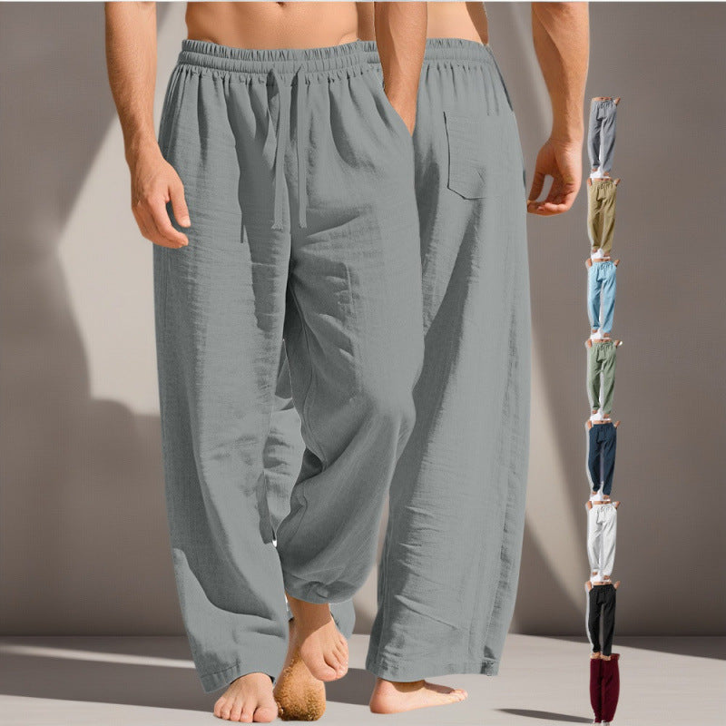 Pantalones de lino