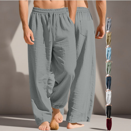 Pantalones de lino
