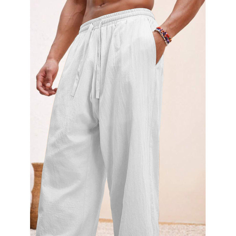 Pantalones de lino