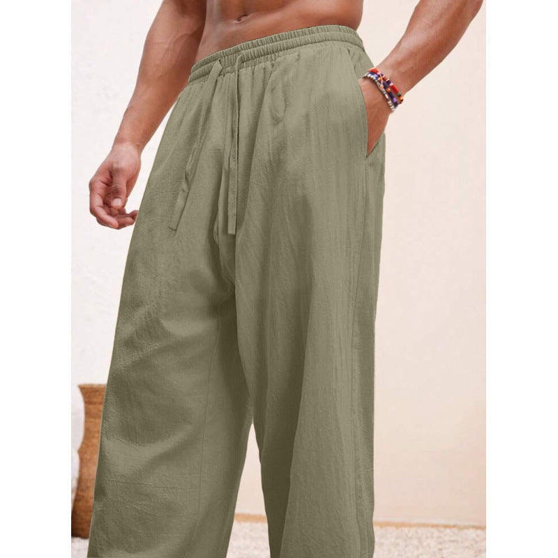 Pantalones de lino